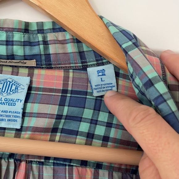 Scotch & Soda Plaid Summer Button Down - Picture 3 of 10